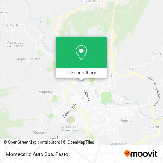 Montecarlo Auto Spa map