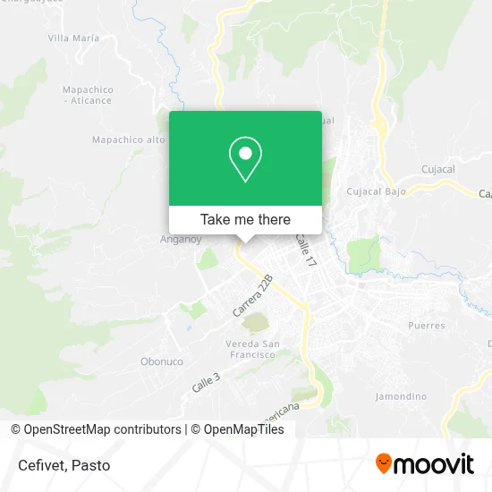 Cefivet map