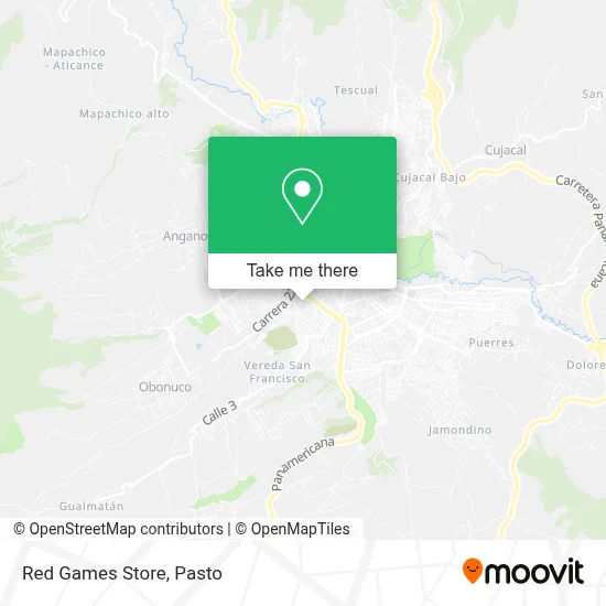Red Games Store map