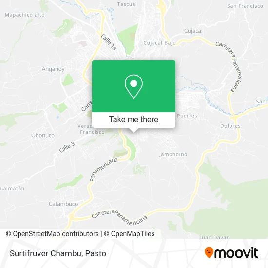 Surtifruver Chambu map