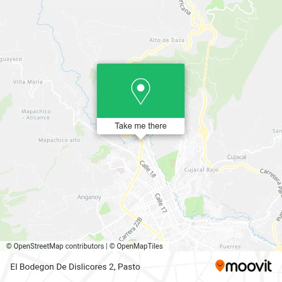 El Bodegon De Dislicores 2 map