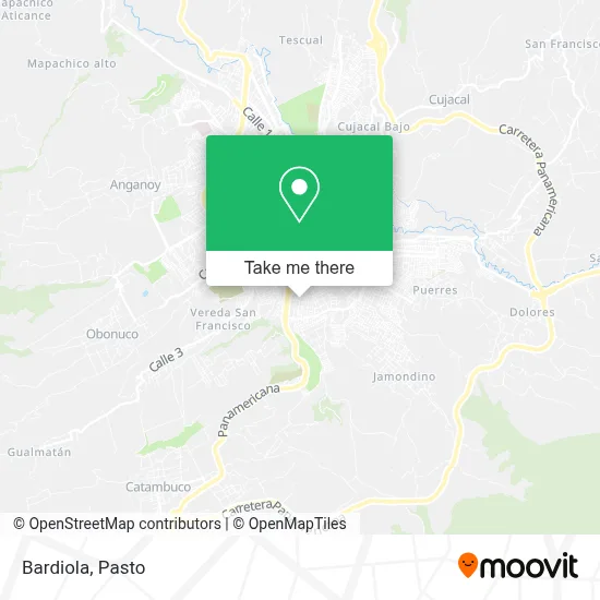 Bardiola map