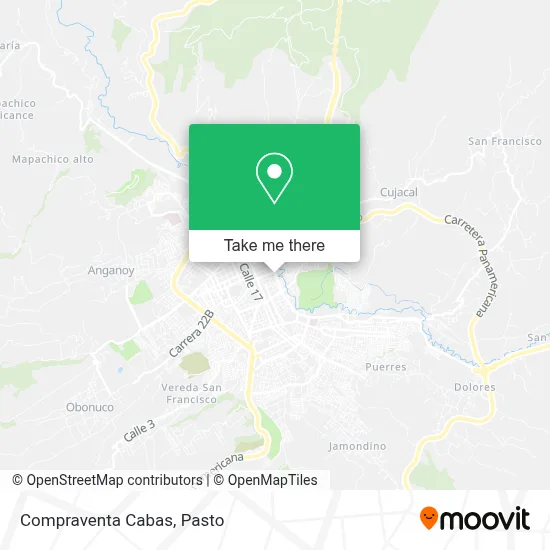 Compraventa Cabas map