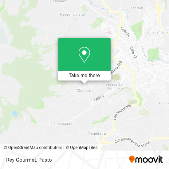 Rey Gourmet map