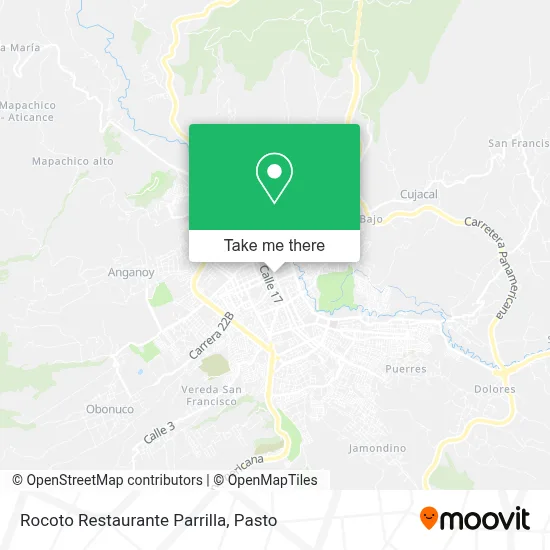 Rocoto Restaurante Parrilla map