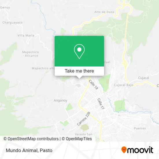 Mundo Animal map