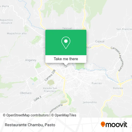 Restaurante Chambu map
