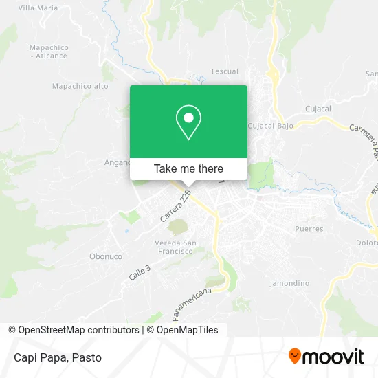 Capi Papa map