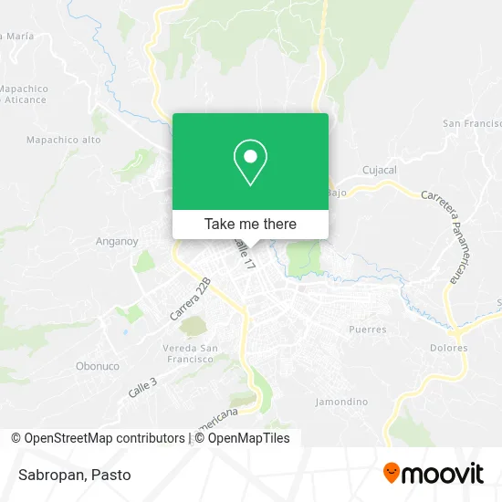 Sabropan map