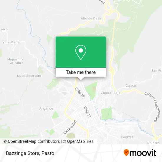 Bazzinga Store map