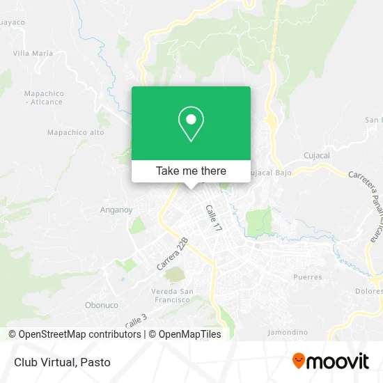 Club Virtual map