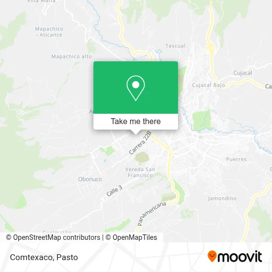Comtexaco map