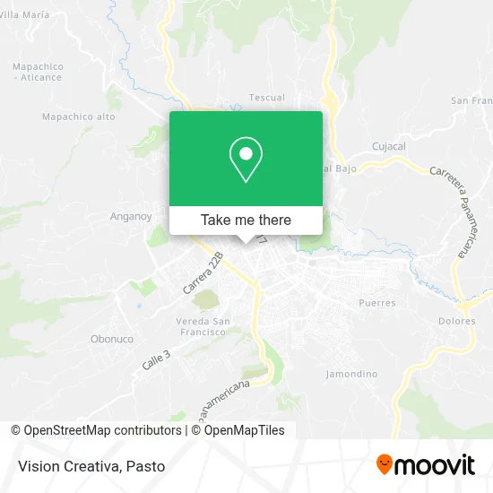 Vision Creativa map