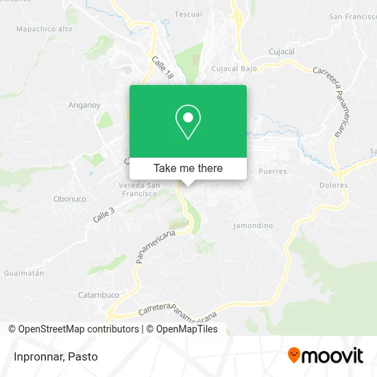 Inpronnar map