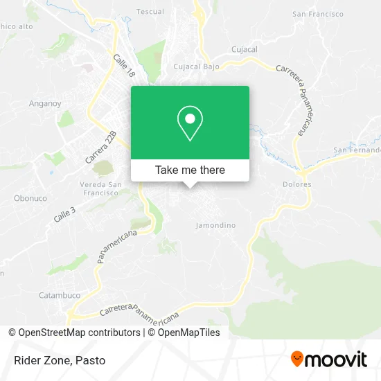 Rider Zone map