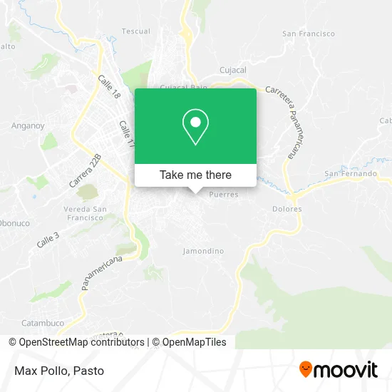 Max Pollo map