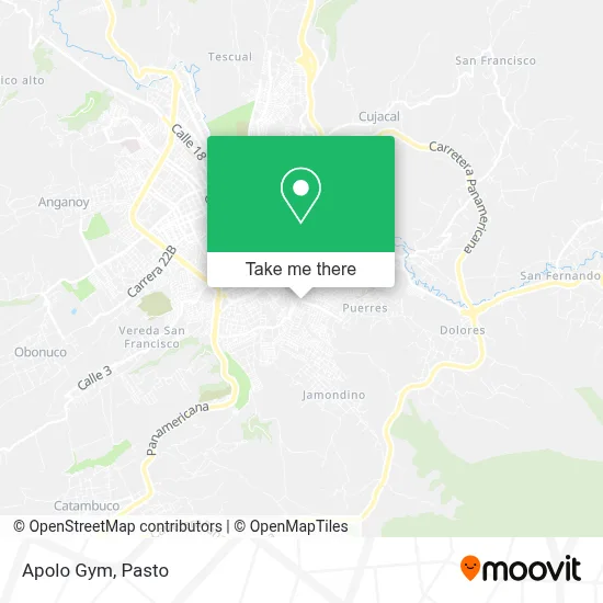 Apolo Gym map