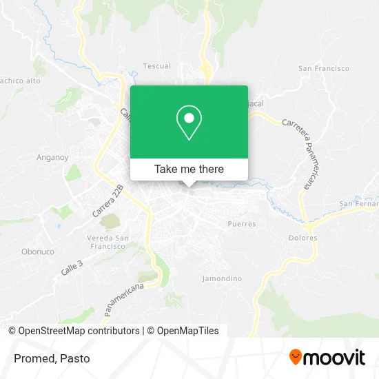 Promed map