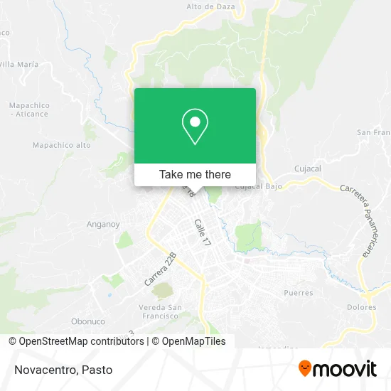 Novacentro map