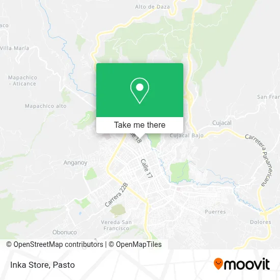 Inka Store map