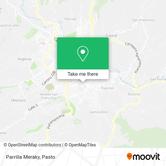 Parrilla Meraky map