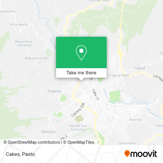 Cakes map
