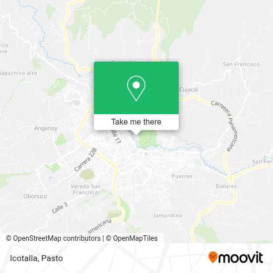 Icotalla map
