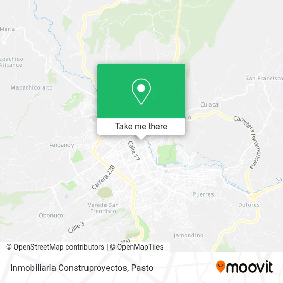 Inmobiliaria Construproyectos map