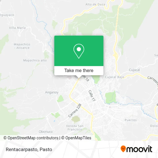 Rentacarpasto map