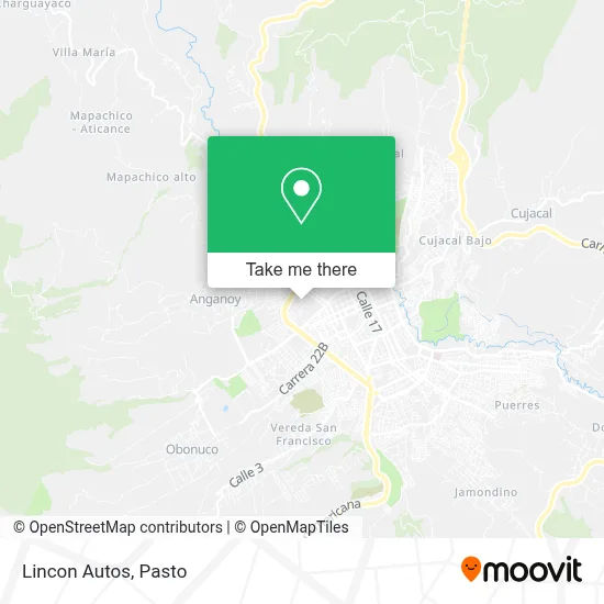 Lincon Autos map