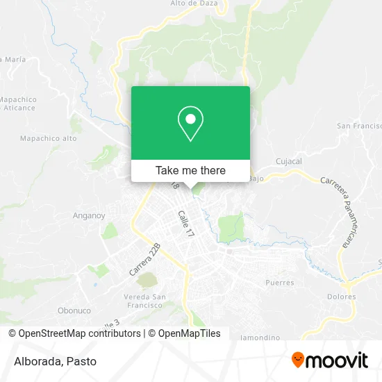 Alborada map