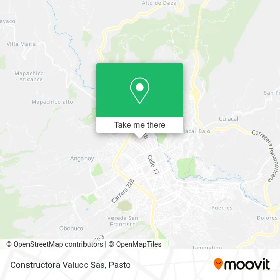 Constructora Valucc Sas map