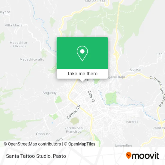Santa Tattoo Studio map