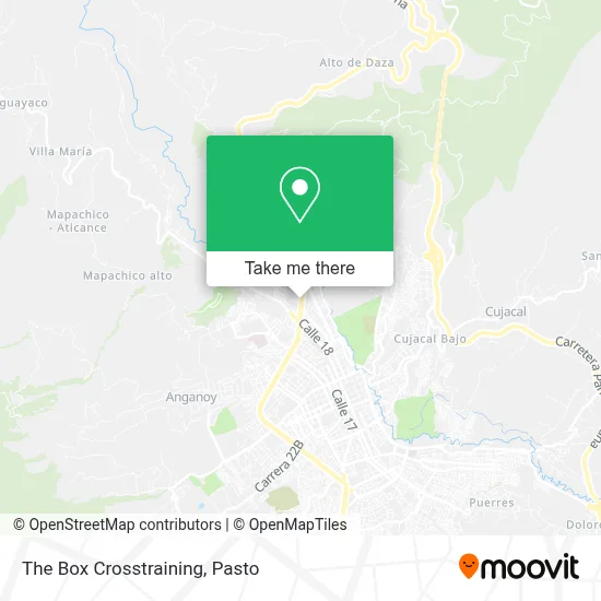 The Box Crosstraining map