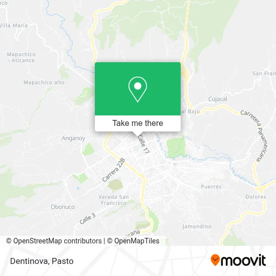 Dentinova map
