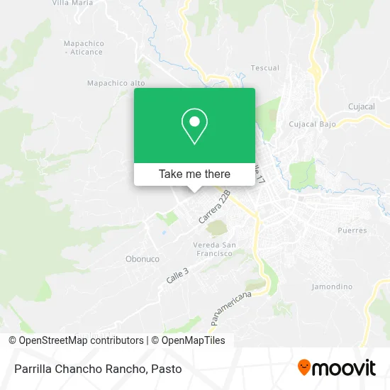 Parrilla Chancho Rancho map