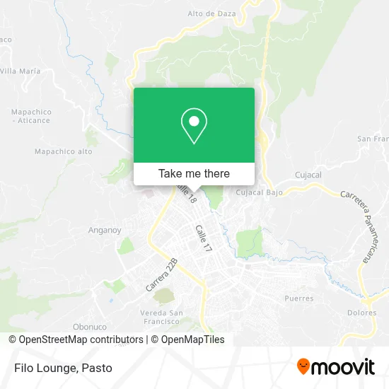 Filo Lounge map