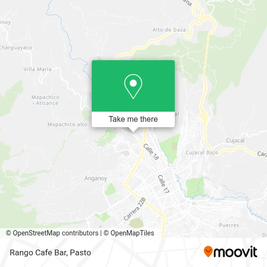 Rango Cafe Bar map