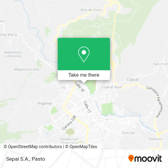 Sepal S.A. map