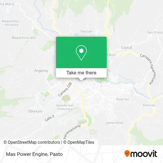 Mas Power Engine map