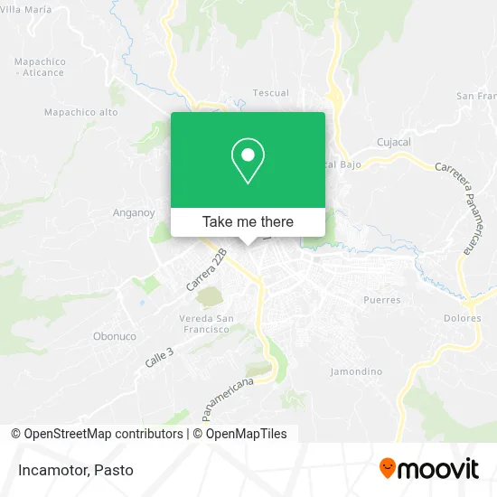 Incamotor map