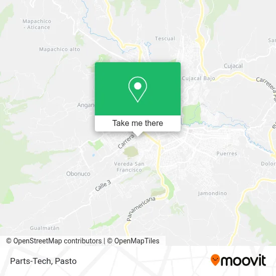 Parts-Tech map