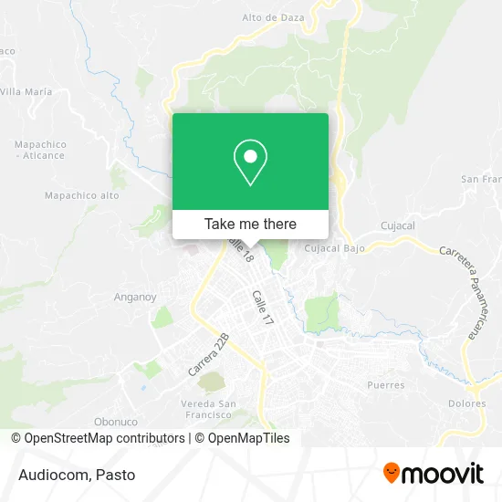 Audiocom map
