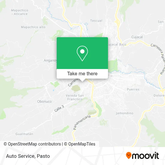 Auto Service map