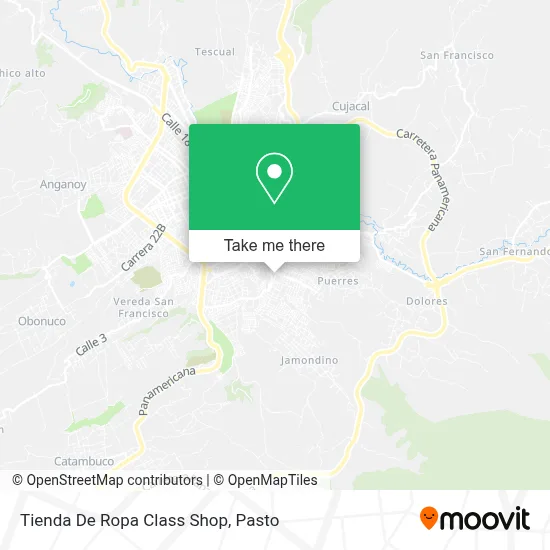 Tienda De Ropa Class Shop map