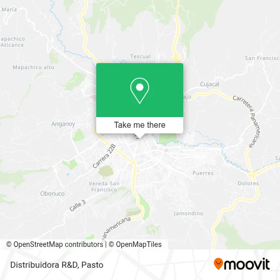 Distribuidora R&D map