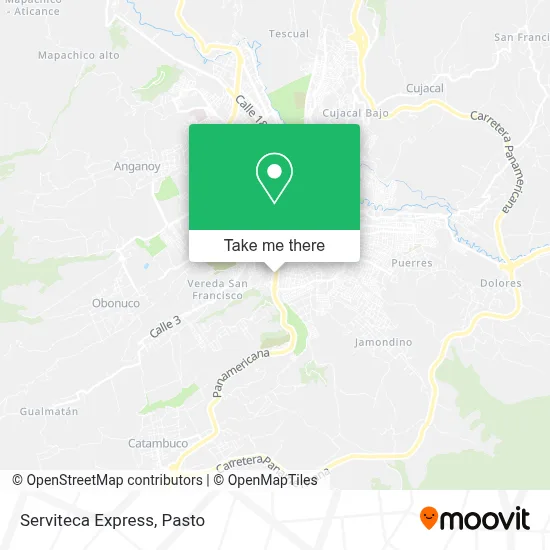 Serviteca Express map
