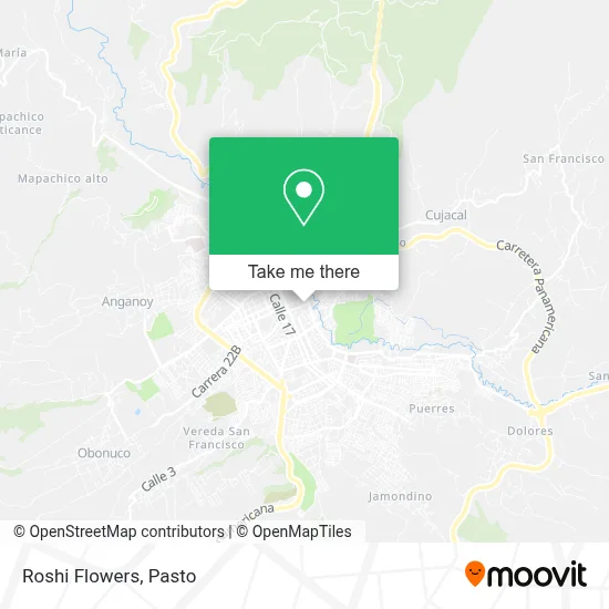 Roshi Flowers map