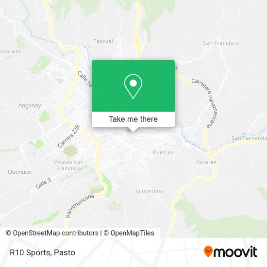 R10 Sports map
