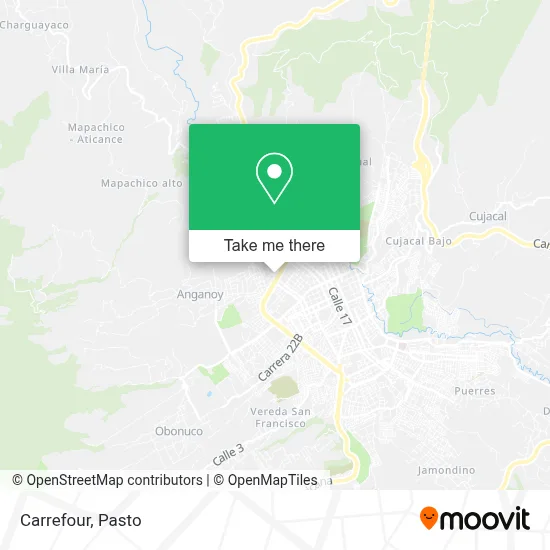 Carrefour map